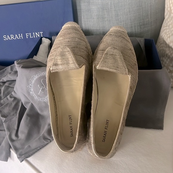 Sarah Flint Espadrilles size 36. Barely worn. All original packaging and box. - Picture 6 of 9